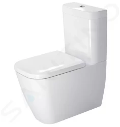DURAVIT - Happy D.2 WC kombi misa, Vario odpad, s HygieneGlaze, biela (2134092000)