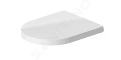 DURAVIT - ME by Starck WC doska so sklápaním SoftClose, biela/matná biela (0020092600)