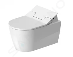 DURAVIT - ME by Starck Závesné WC HygieneFlush pre SensoWash, Rimless, HygieneGlaze, biela (2579592000)