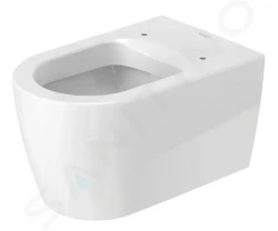 DURAVIT - ME by Starck Závesné WC, s HygieneGlaze, biela (2528092000)