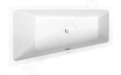 Duravit No.1 Vaňa asymetrická, 1700x1000 mm, ľavá, biela (700508000000000)