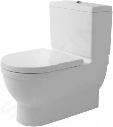 DURAVIT - Starck 3 Stojacia kombinačná misa Big Toilet, 435 mm x 400 mm x 735 mm, biely – misa (2104090000)