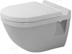 DURAVIT - Starck 3 Závesné WC, 360x540 mm, s WonderGliss, biela (22060900001)