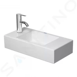 DURAVIT - Vero Air Umývadielko, 50x25 cm, bez prepadu, otvor na batériu vľavo, biela (0724500009)