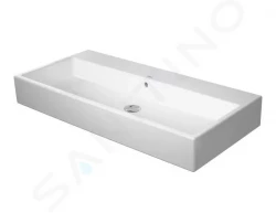 DURAVIT - Vero Air Umývadlo 1000x470 mm, s prepadom, bez otvoru na batériu, s WonderGliss, biela (23501000601)