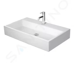 DURAVIT - Vero Air Umývadlo, 80x47 cm, bez prepadu, otvor na batériu, biela (2350800041)