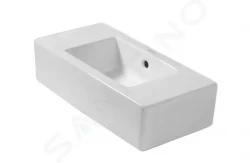 DURAVIT - Vero Bezotvorové umývadielko s prepadom, 500 mm x 250 mm, biele – umývadielko (0703500000)