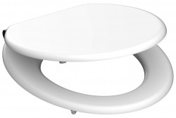 Eisl - Wc sedátko White MDF sa spomaľovacím mechanizmom SOFT-CLOSE (80101White)