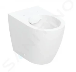 GEBERIT - iCon Stojace WC, vodorovný odpad, Rimfree, KeraTect, biela (502.382.00.8)
