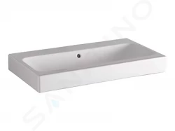 GEBERIT - iCon Umývadlo 750x485 mm, bez otvoru na batériu, s prepadom, biela (124078000)