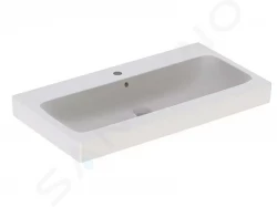 GEBERIT - iCon Umývadlo 900x485 mm, otvor na batériu, s prepadom, biela (124590000)