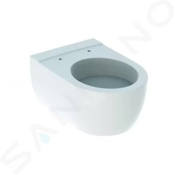 GEBERIT - iCon Závesné WC, 350 mm x 530 mm, biele - klozet, s KeraTect (204000600)