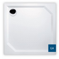 GELCO - ANETA90 sprchová vanička z liateho mramoru, štvorec 90x90cm (GA009)