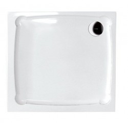 GELCO - DIONA sprchová vanička z liateho mramoru, štvorec 90 x 90 x 7,5 cm (GD009)