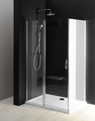 GELCO - ONE sprchové dvere s pevnou časťou 800 mm, číre sklo (GO4880)