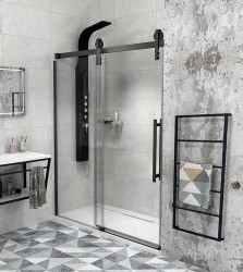 GELCO - VOLCANO BLACK sprchové dvere 1300 číre sklo (GV1413)