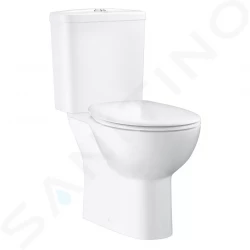 GROHE - Bau Ceramic WC kombi set s nádržkou a sedadlom softclose, rimless, alpská biela (39604000)