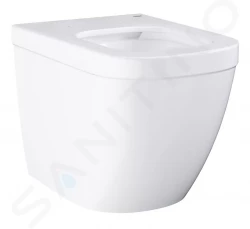 GROHE - Euro Ceramic Stojace WC, rimless, Triple Vortex, alpská biela (39339000)