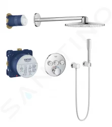 GROHE - Grohtherm SmartControl Perfect Sprchový set 310 s termostatom pod omietku, 2 prúdy, chróm (34705000)