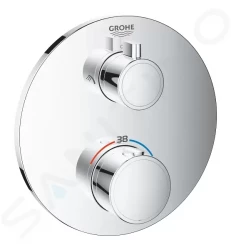 GROHE - Grohtherm Termostatická sprchová batéria na 2 spotrebiče, chróm (24076000)