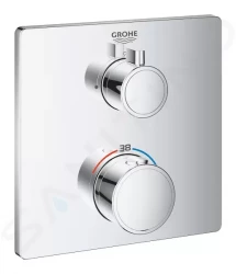 GROHE - Grohtherm Termostatická sprchová batéria pod omietku, chróm (24078000)