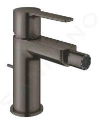 GROHE - Lineare Bidetová batéria s výpusťou, kefovaný Hard Graphite (33848AL1)