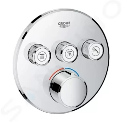 GROHE - SmartControl Batéria pod omietku s 3 výstupmi, chróm (29146000)