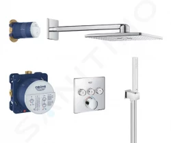 GROHE - SmartControl Perfect Sprchová súprava s batériou pod omietku, 310 mm, 2 prúdy, chróm (34712000)