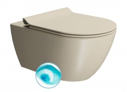 GSI - PURA závesná WC misa, Swirlflush, 36x55cm, creta dual-mat (881508)