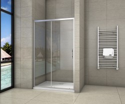 H K - Posuvné sprchové dvere SYMPHONY D2 110, 106-110x190cm L / P variant (SE-SYMPHONYD2110)