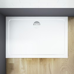 H K - Produkty značky Hezká koupelna - THOR Sprchová vanička z liateho mramoru, obdĺžnik, 110x80x3 cm (SE-THOR-11080)
