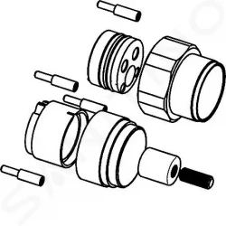 HANSA - Matrix Predlžovacia súprava 20 mm na pákovú batériu (59913591)