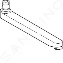 HANSA - Medica Výtok komplet, 170 mm (59911183)