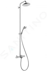 HANSGROHE - Croma 220 Sprchový set Showerpipe s termostatom, 220 mm, 1 prúd, chróm (27223000)