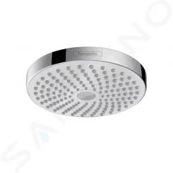 HANSGROHE - Croma Select S Horná sprcha 180 2jet EcoSmart 9 l/min, biela/chróm (26523400)