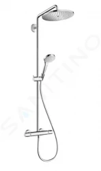 HANSGROHE - Croma Select S Sprchová súprava Showerpipe 280 s termostatom, EcoSmart 9 l/min, chróm (26794000)