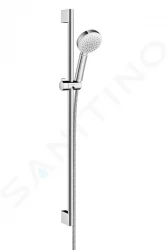 HANSGROHE - Crometta 100 Sprchová súprava 1jet 0,90 m, biela/chróm (26658400)