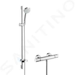 HANSGROHE - Crometta 100 Sprchová súprava Vario s termostatom, chróm (27035000)