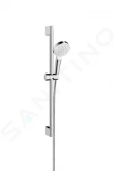 HANSGROHE - Crometta Sprchová súprava, 100 mm, biela/chróm (26533400)