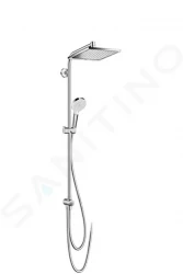 HANSGROHE - Crometta Sprchová súprava E 240 Showerpipe na renovácie EcoSmart 9 l/min, chróm (27289000)