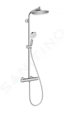 HANSGROHE - Crometta Sprchová súprava S 240 Showerpipe s termostatom,  EcoSmart 9 l/min, chróm (27268000)