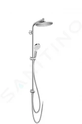 HANSGROHE - Crometta Sprchový set 240 Showerpipe na renovácie, 1 prúd, EcoSmart, chróm (27270000)