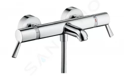 HANSGROHE - Ecostat Comfort Termostatická vaňová batéria Care, predĺžené rukoväte, chróm (13115000)