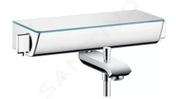 HANSGROHE - Ecostat Select Termostatická vaňová batéria, biela/chróm (13141400)