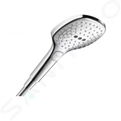 HANSGROHE - Raindance Select E Sprchová hlavica 120, 3 prúdy, EcoSmart 9 l/min, chróm (26521000)