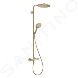 HANSGROHE - Raindance Select S Sprchový set Showerpipe s termostatom, 3 prúdy, kefovaný bronz (27633140)