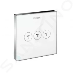 HANSGROHE - Shower Select Podomietkový ventil na 3 spotrebiče, biela/chróm (15736400)