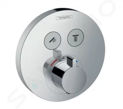 HANSGROHE - Shower Select Termostatická batéria pod omietku na 2 spotrebiče, chróm (15743000)