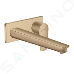 HANSGROHE - Talis E Umývadlová batéria pod omietku, kefovaný bronz (71734140)