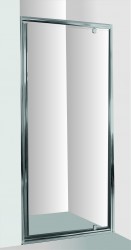 HOPA - Sprchové dvere do niky SMART - alarm - Farba rámu zásteny - Hliník chróm, Rozmer A - 80, Smer zatváranie - Univerzálny Ľavé / Pravé, Výplň - Číre bezpečnostné sklo - 6 mm (OLBALA80CCBV)